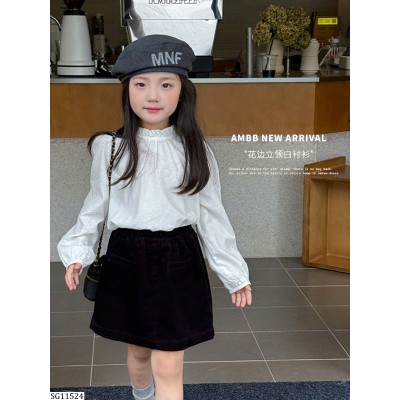 SG11524 SET ÁO SƠ MI KẺ MIX CV CHỮ A AMBB
