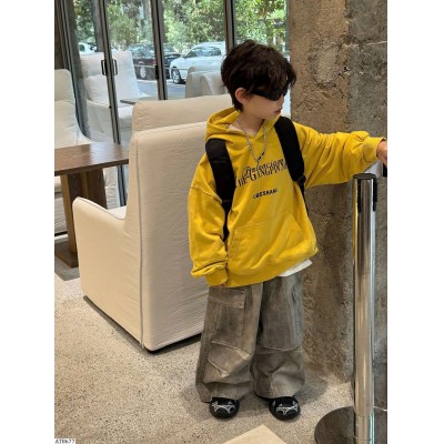AT8677 ÁO HOODIE VÀNG BT