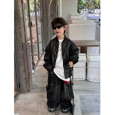 ST6348 SET ÁO KHOÁC BOMBER MIX QUẦN JEAN TÚI HỘP