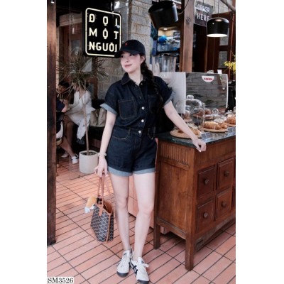 SM3526  SET JUMP DENIM NỮ NHÀ KASLEAD