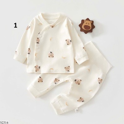 S2314 BỘ DÀI TAY HỌA TIẾT CHO BÉ