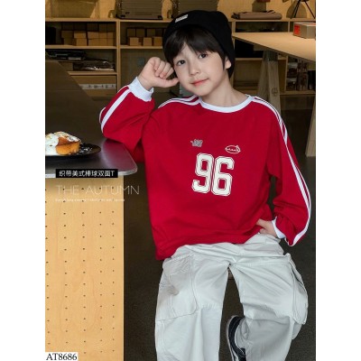AT8686 ÁO DÀI TAY SỐ 96 AOAOKIDS BT