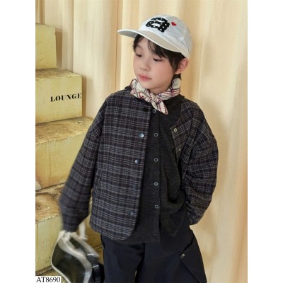 AT8690 ÁO KHOÁC KẺ CHO BT GIÁ MỚI 