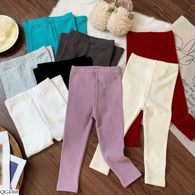 QG4369 QUẦN LEGGING TRƠN MÀU BG