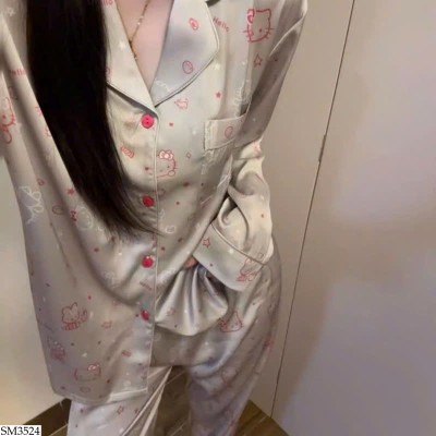 SM3524 BỘ PIJAMA KITTY CHO NỮ 