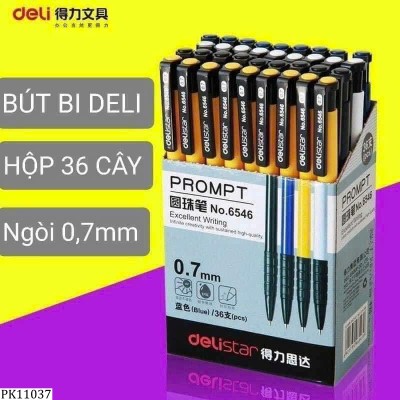 PK11037 HỘP 36C BÚT BI DELI
