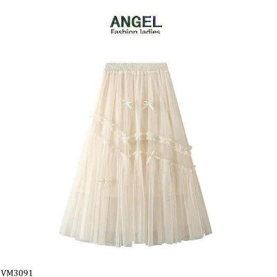 VM3091 CHÂN VÁY ANGEL PHỐI NƠ