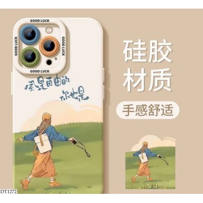 DT1272 ỐP LƯNG IPHONE HÌNH CÔ GÁI