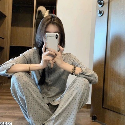 SM3537 BỘ NGỦ HOA NHÍ CHO NỮ