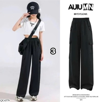 QG4378 QUẦN SUÔNG TÚI HỘP BG