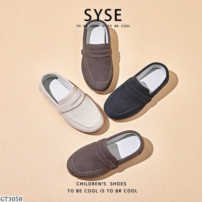 GT3058 GIÀY DA BÉ TRAI