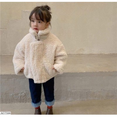 AG7598  ÁO KHOÁC LÔNG CỪU CHO BÉ