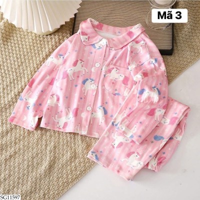 SG11597 BỘ NGỦ PIJAMA CHO BG giá mới