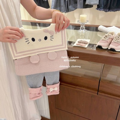 SG11589 SET LEN THỦY THỦ HELLO KITTY MIX QUẦN LEGGING