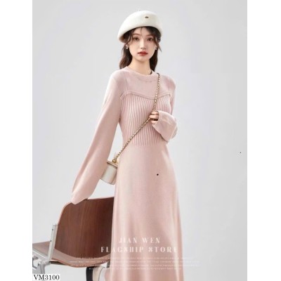 VM3100  VÁY LEN DÁNG DÀI NỮ