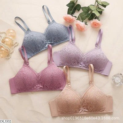 DL3332 -GIÁ MỚI- ÁO LÓT KHÔNG GỌNG VIỀN REN CHO NỮ