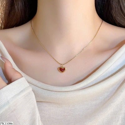 PK11086 VÒNG CỔ HÌNH TRÁI TIM GOLICC