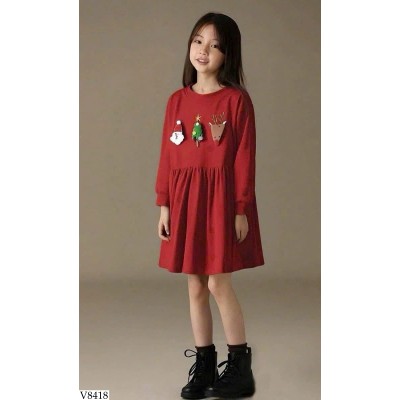 V8418 VÁY TAY DÀI NOEL MALWEE