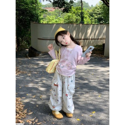 SG11634 SET ÁO THUN DÀI MIX QUẦN SUÔNG