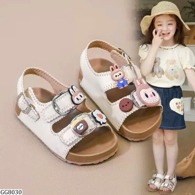 GG8030  SANDAL HOẠT HÌNH BÉ GÁI