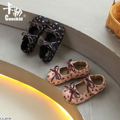 GG8038 GIÀY HOA CÔNG CHÚA BG