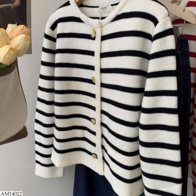 AM14022 ÁO CARDIGAN KẺ CHO NỮ