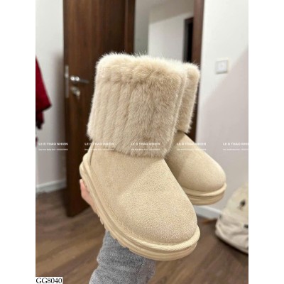 GG8040 GIÀY BOOT LÓT LÔNG BG giá mới