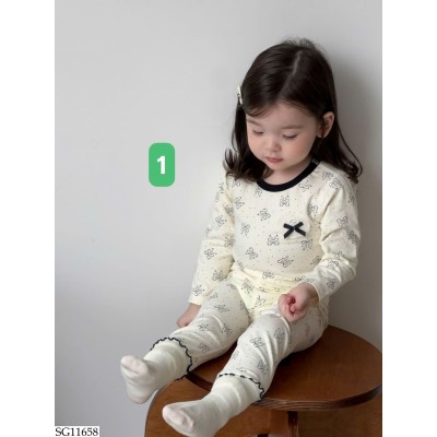 SG11658 BỘ NGỦ MẶC NHÀ CUTE CHO BÉ giá mới