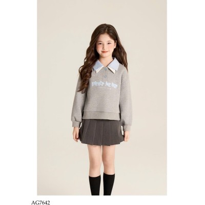 AG7642 ÁO NỈ SWT CHO BÉ GÁI HÃNG AMYBABY