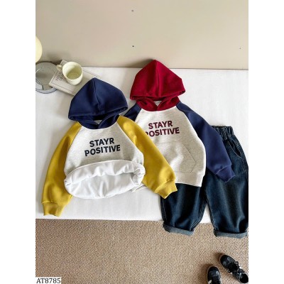AT8785 ÁO HOODIE PHỐI MÀI BT