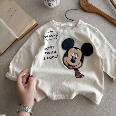 AT8790 ÁO THUN DÀI TAY MICKEY