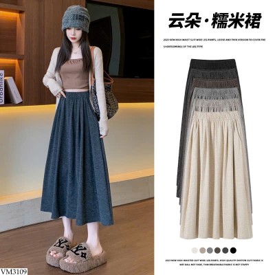 VM3109 CHÂN VÁY DÁNG DÀI DỆT KIM