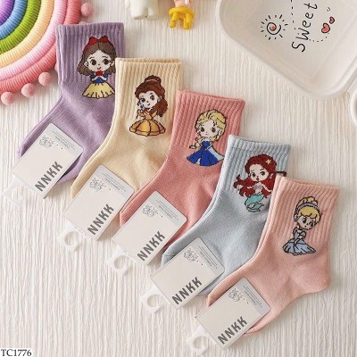 TC1776 SET 5 ĐÔI TẤT CÔNG CHÚA