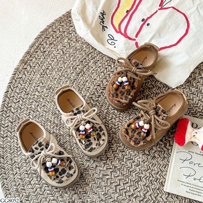 GG8052 GIÀY THỂ THAO DA BEO BG