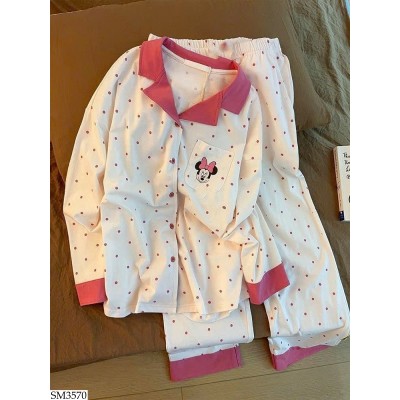 SM3570 BỘ PIJAMA CHẤM BI CHO NỮ 