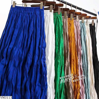 VM3113  CHÂN VÁY KIỂU NHĂN DÁNG DÀI
