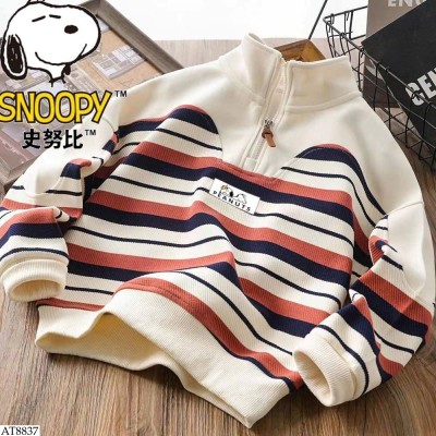 AT8837 ÁO NỈ SNOOPY CHO BÉ TRAI