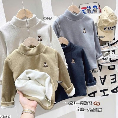AT8840 ÁO NỈ GẤU LÓT NHUNG KACADY BT giá mới