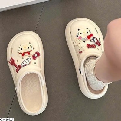 GM10327 SỤC CROCS MÈO KITTY CHO NỮ