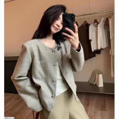 AM14114 ÁO DẠ TWEED HÃNG HERS