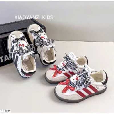 GG8075 GIÀY THỂ THAO PHỐI NƠ + STK HELLO KITTY