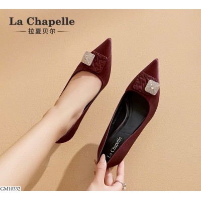 GM10332 GIÀY CAO GÓT MŨI NHỌN CHO NỮ LA CHAPELLE