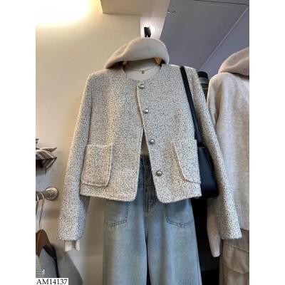 AM14137 ÁO KHOÁC DẠ TWEED