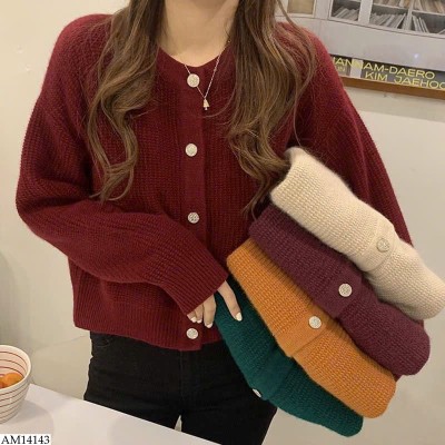 AM14143 ÁO LEN CARDIGAN NỮ