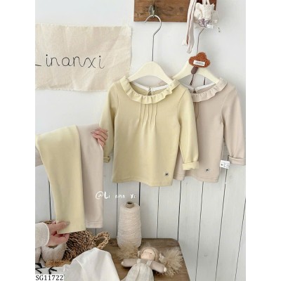 SG11722 BỘ DÀI TAY THU ĐÔNG CỔ BÈO MẶC NHÀ
