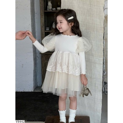 V8442 VÁY CÔNG CHÚA TAY BỒNG TUTU