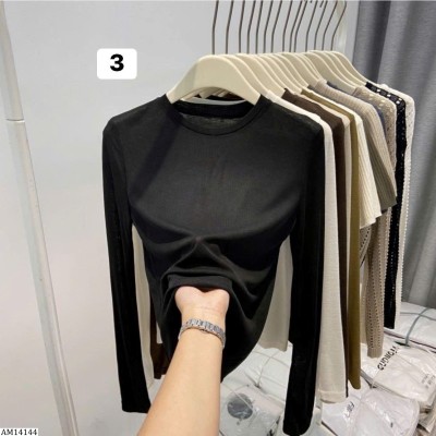 AM14144 ÁO THUN DÀI TAY CỔ TRÒN