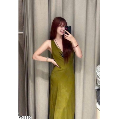 VM3120 VÁY 2 DÂY LỤA KASLEAD