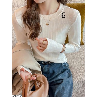 AM14156 ÁO THUN DÀI TAY CỔ TRÒN