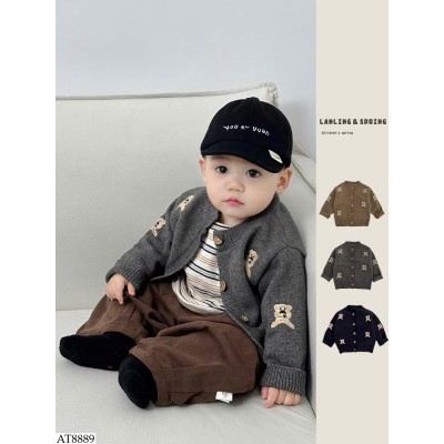 AT8889 ÁO LEN CARDIGAN THÊU BT